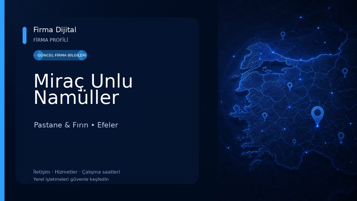 Miraç Unlu Namüller Pastane & Fırın