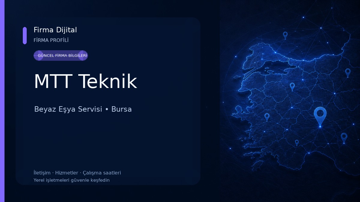 MTT Teknik Beyaz Eşya Servisi