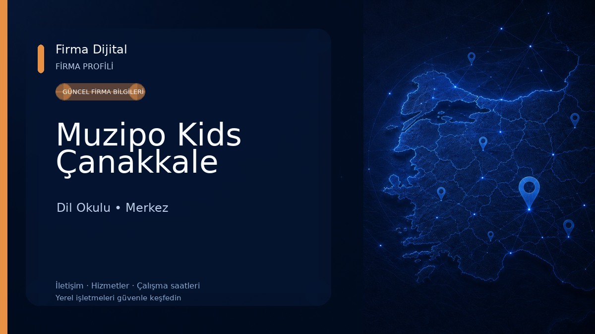 Muzipo Kids Çanakkale Dil Okulu
