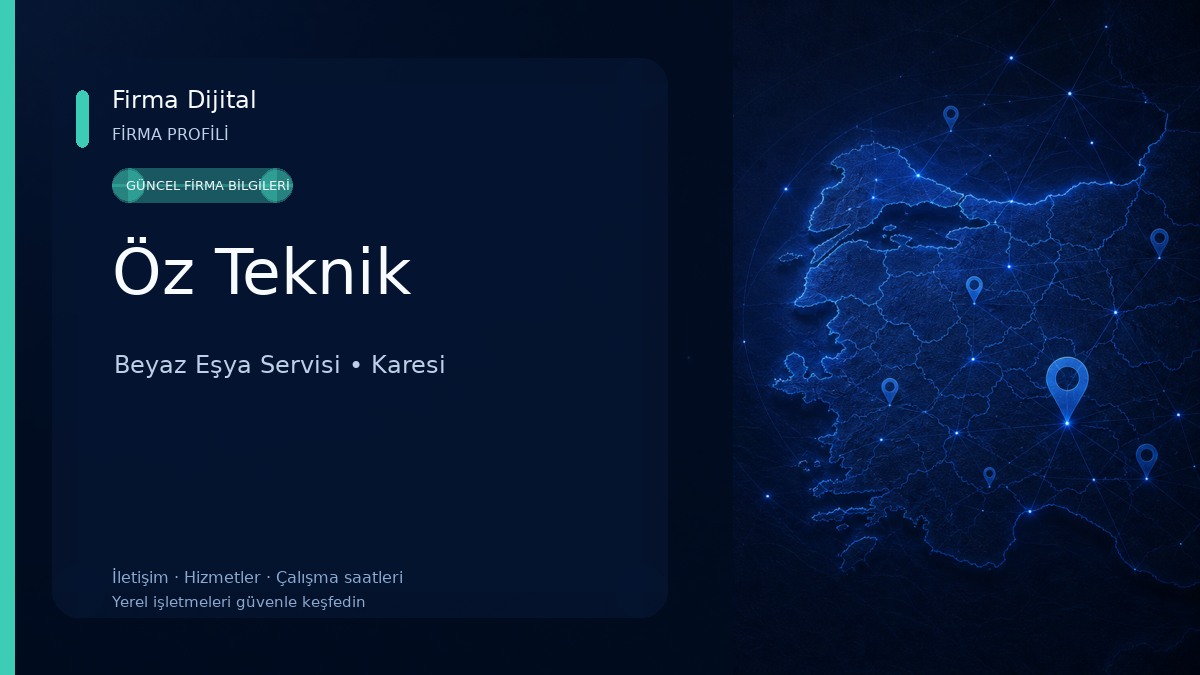 Öz Teknik