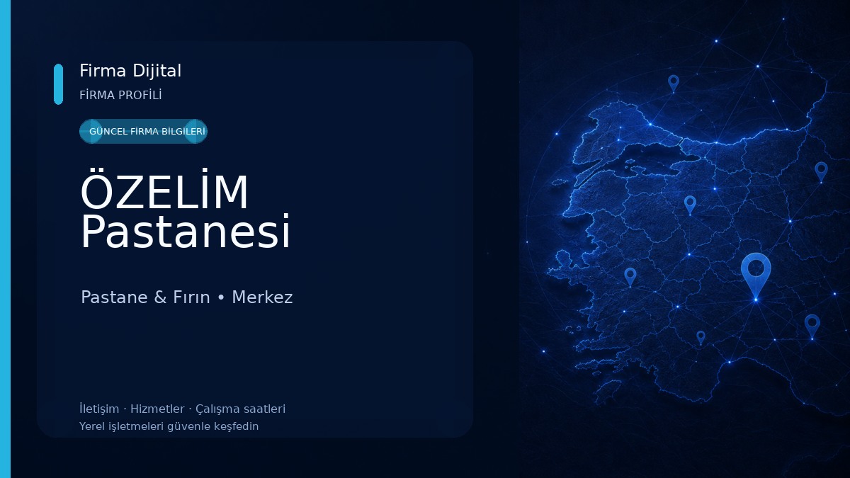 ÖZELİM Pastanesi Pastane & Fırın