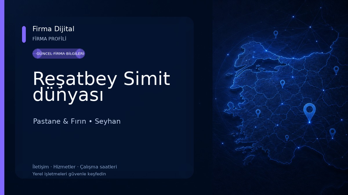 Reşatbey Simit dünyası Pastane & Fırın
