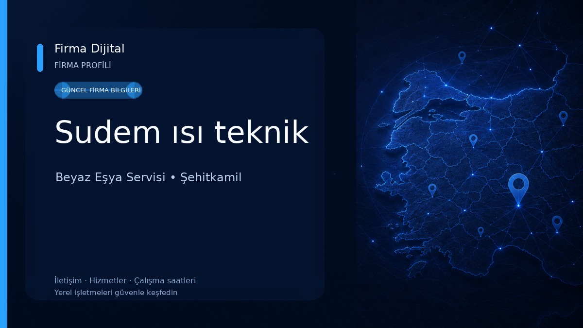 Sudem ısı teknik Beyaz Eşya Servisi