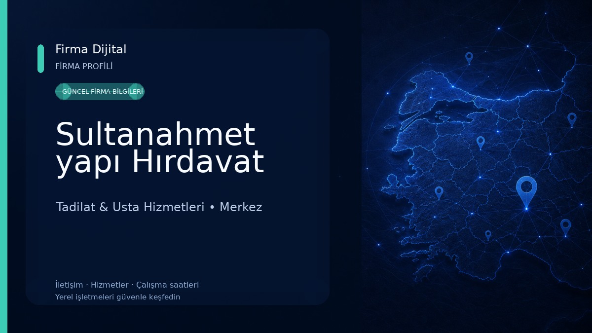 Sultanahmet yapı Hırdavat Tadilat & Usta Hizmetleri