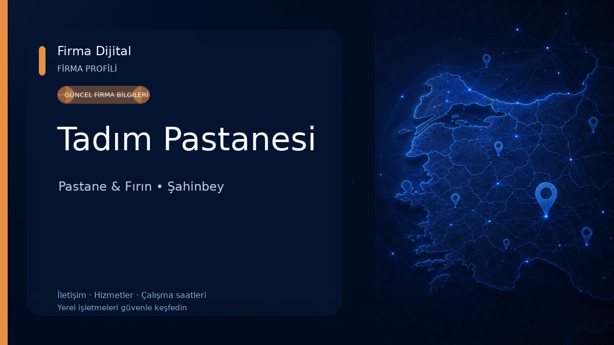 Tadım Pastanesi Pastane & Fırın