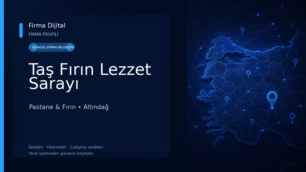 Taş Fırın Lezzet Sarayı Pastane & Fırın