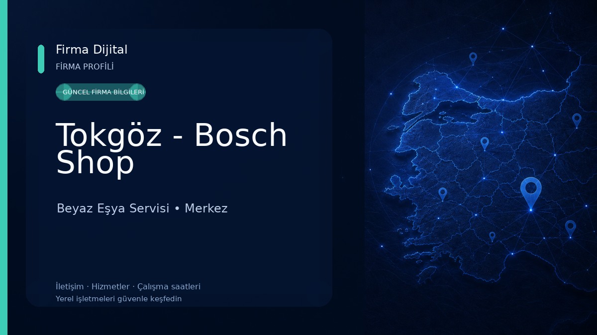 Tokgöz - Bosch Shop