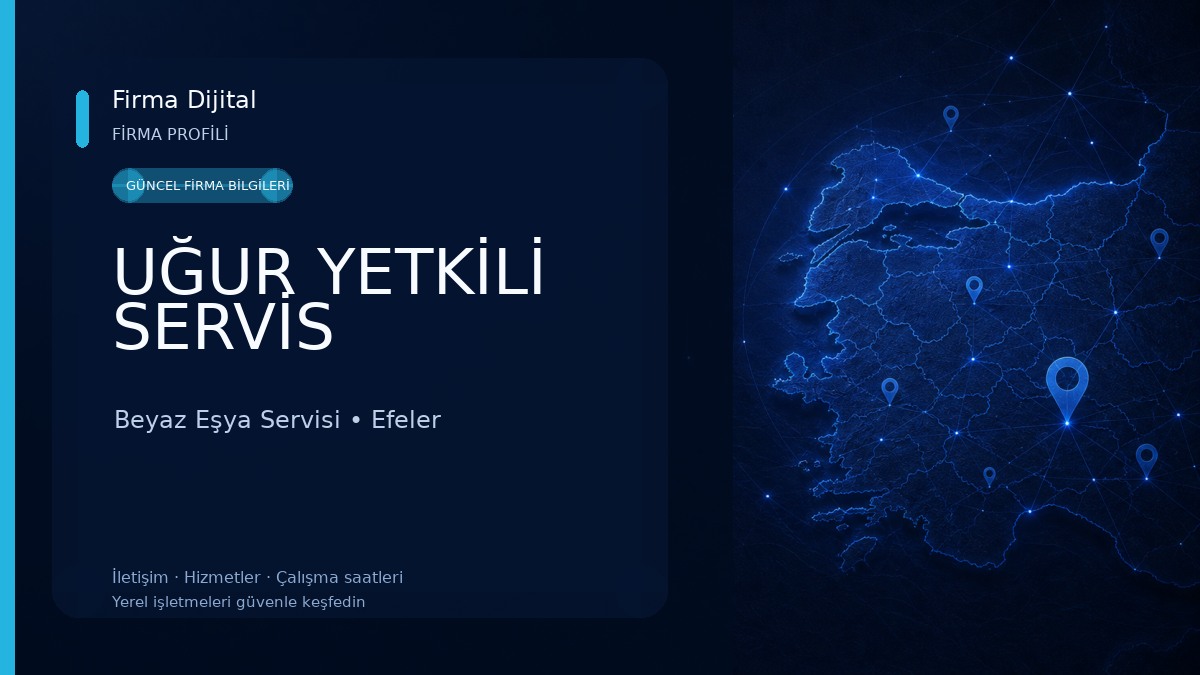 UĞUR YETKİLİ SERVİS Beyaz Eşya Servisi