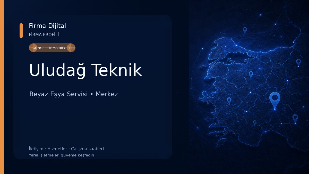 Uludağ Teknik Beyaz Eşya Servisi