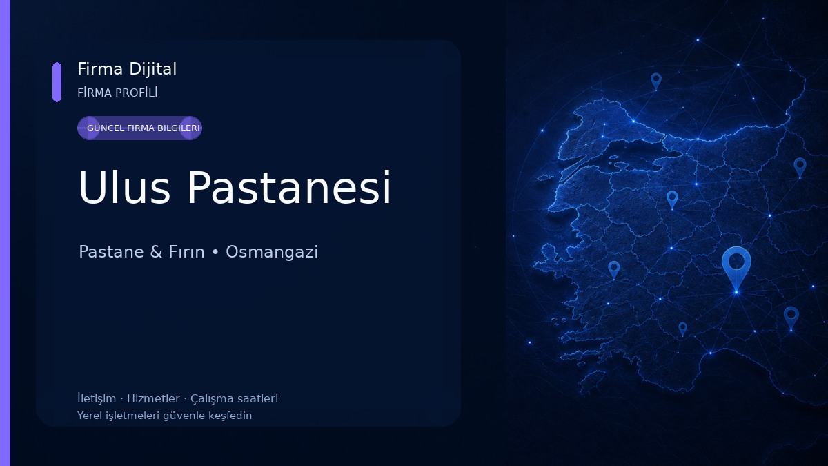 Ulus Pastanesi Pastane & Fırın