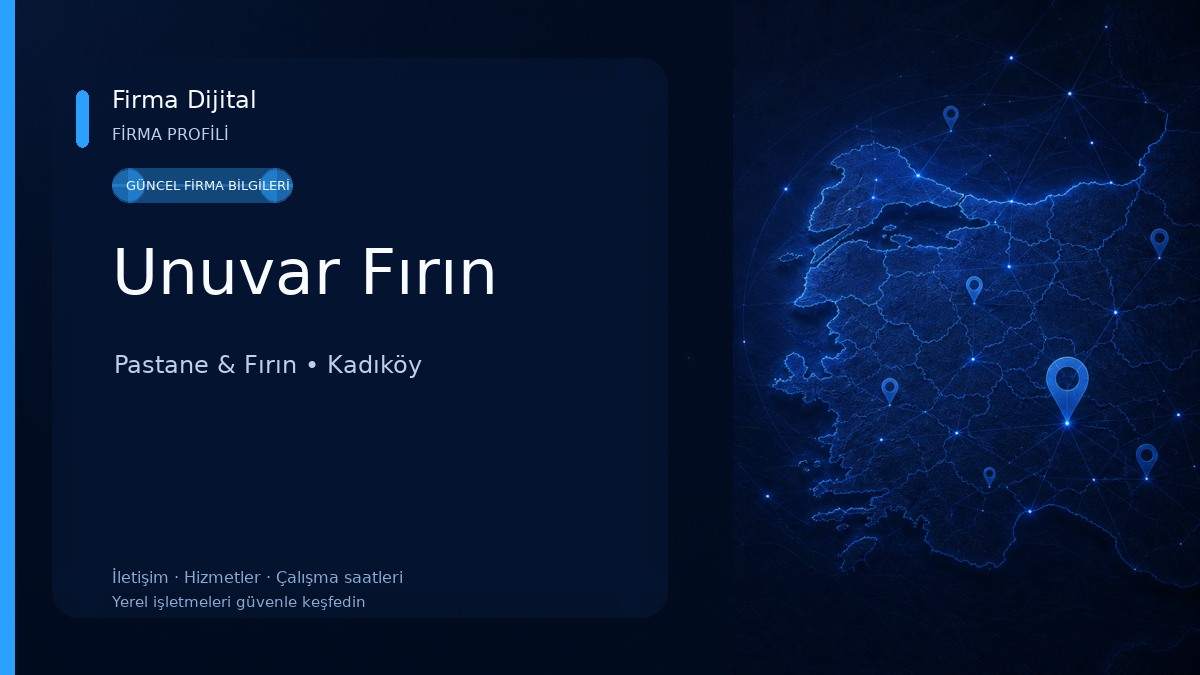 Unuvar Fırın Pastane & Fırın