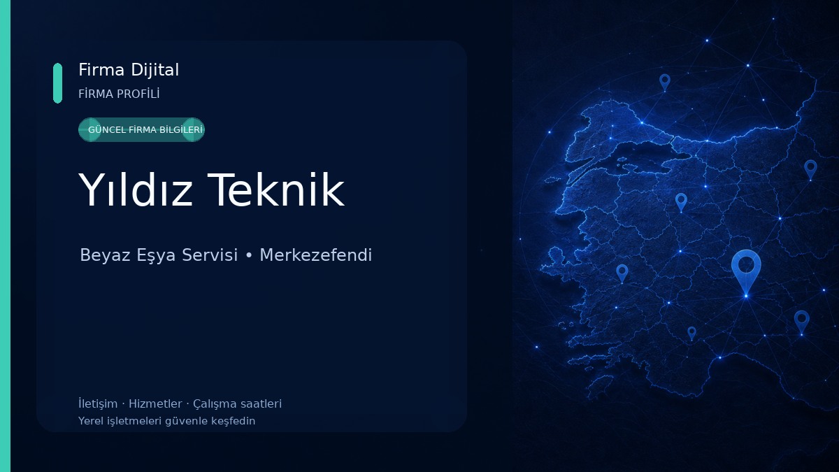 Yıldız Teknik Beyaz Eşya Servisi